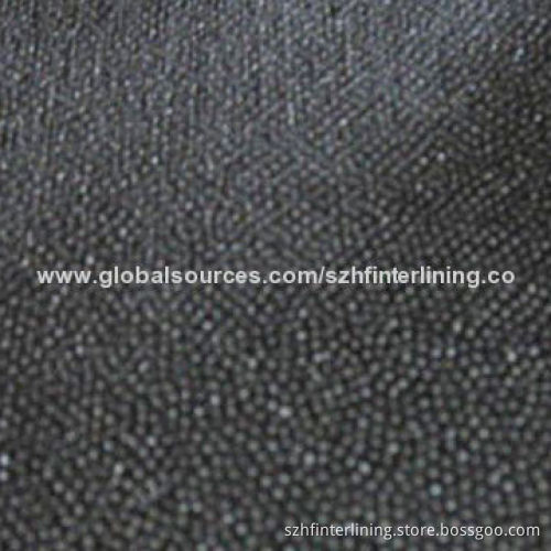 Double-dot Bonded Fabric, Nonwoven Interlining, Made of Thermal Calendaring